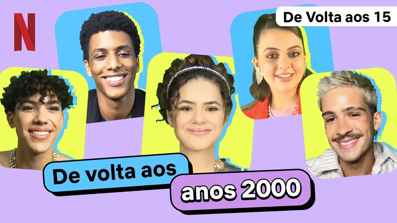 De volta aos anos 2000 com o elenco de DV15 | Netflix Brasil