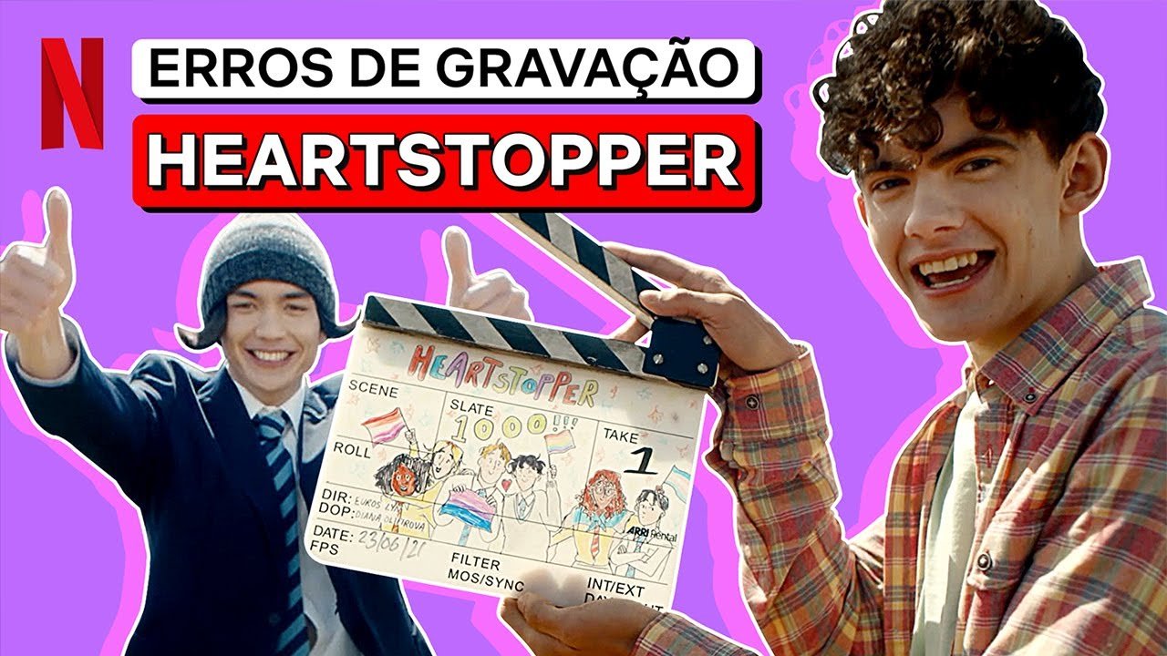 Heartstopper | Erros de Gravação | Netflix Brasil