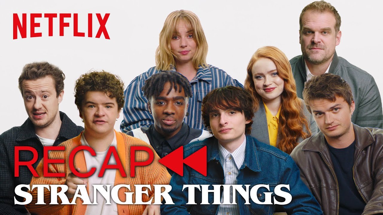 Stranger Things 4 Vol.1: Resumo com o Elenco | Netflix Brasil