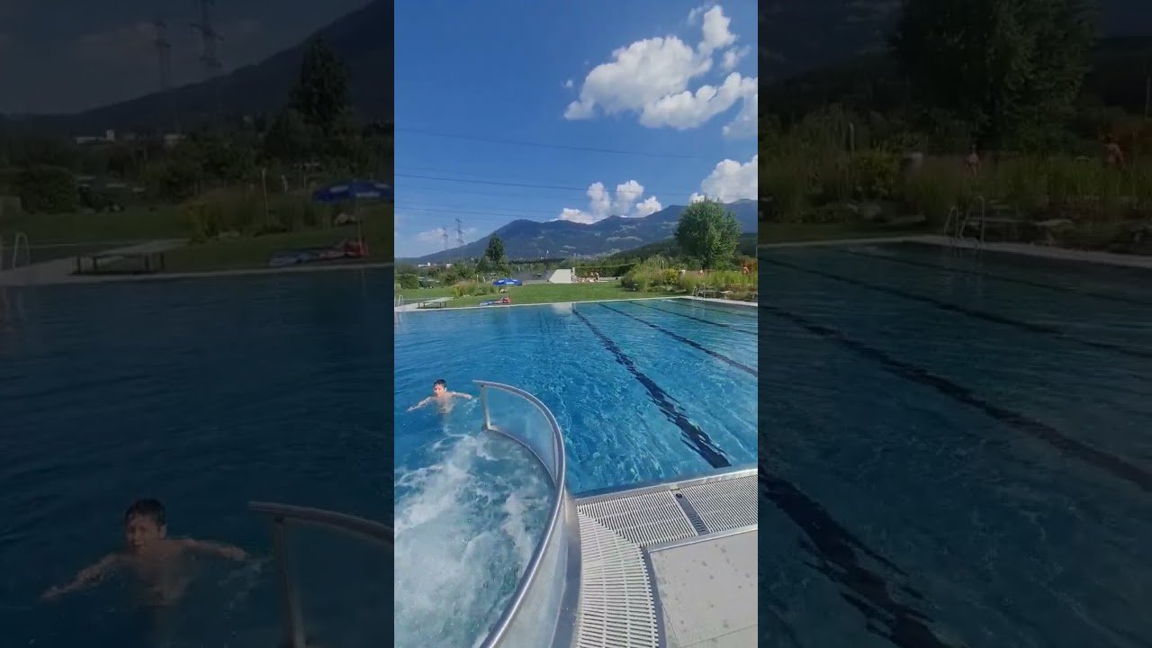 Dia de piscina aqui na Áustria 🇦🇹👩‍👧‍👦🌊🍦✨️