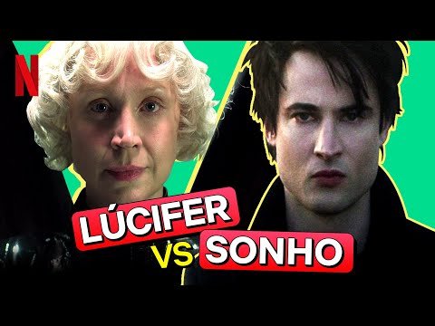 Duelo no Inferno Sandman vs Lúcifer | Sandman | Netflix Brasil