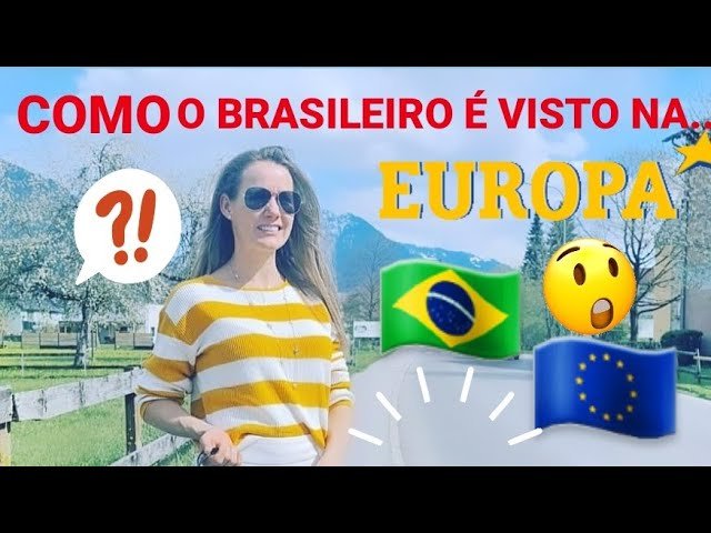 COMO O BRASILEIRO É VISTO NA EUROPA? O QUE OS EUROPEUS PENSAM DO BRASIL? ORGULHO DE SER BRASILEIRO