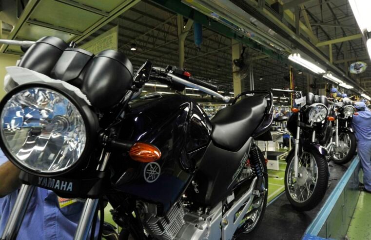Produção de motos cresce 3,4% e tem melhor resultado em 13 anos