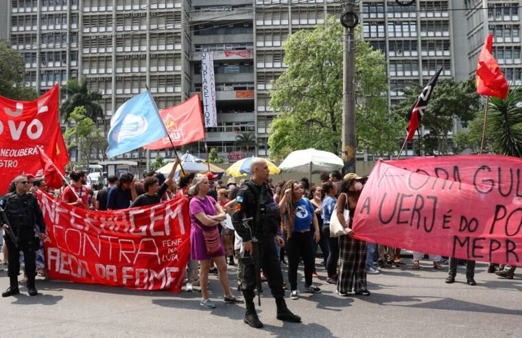 Ocupação da Uerj: Justiça autoriza uso da força policial e multa