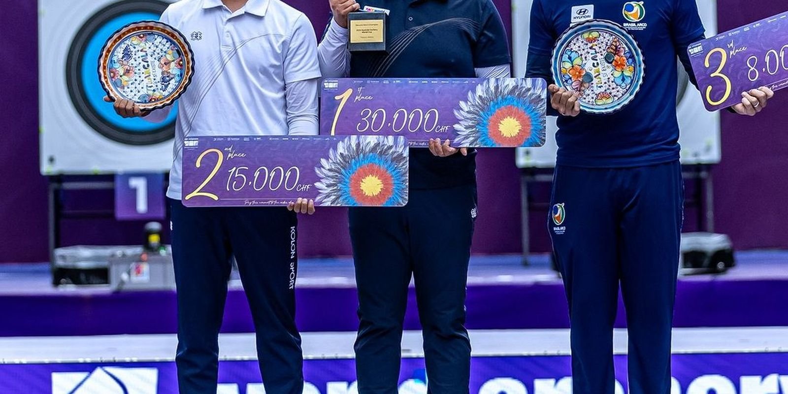 Marcus D’Almeida é bronze na final da Copa do Mundo do tiro com arco